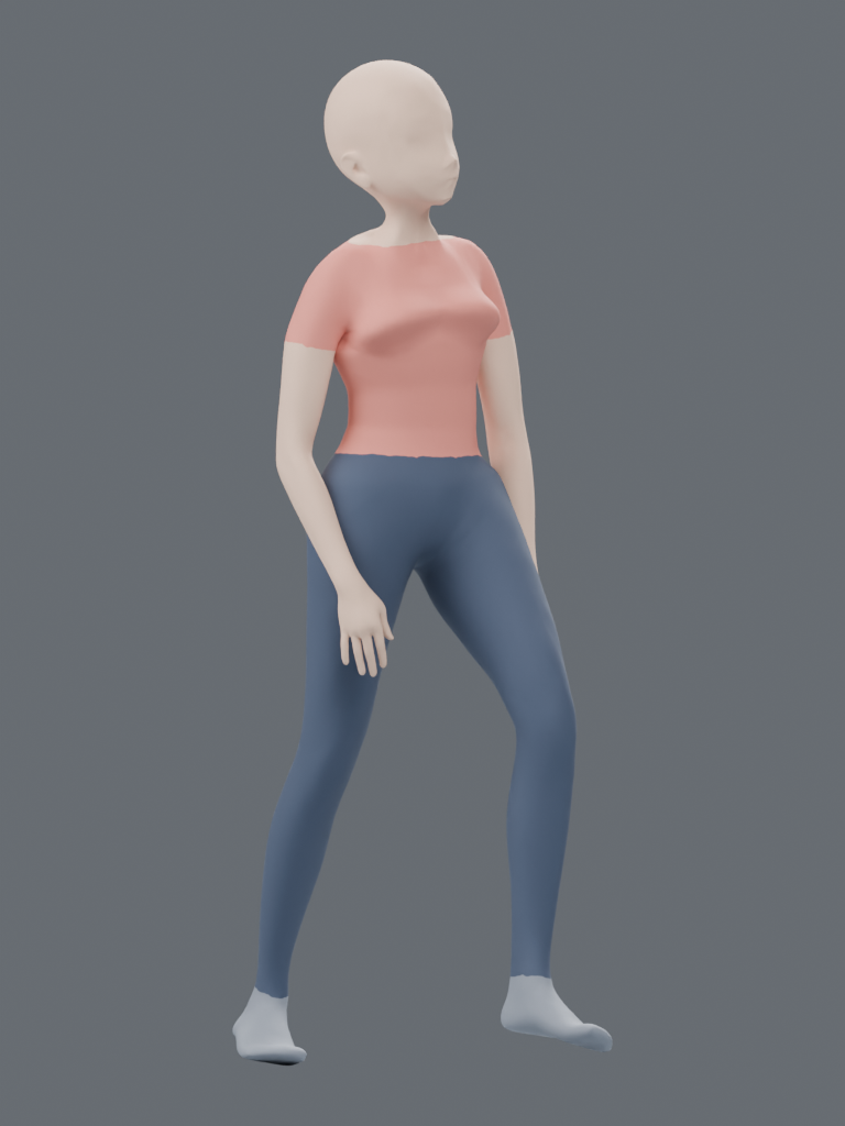 F095 ふくらはぎを伸ばす