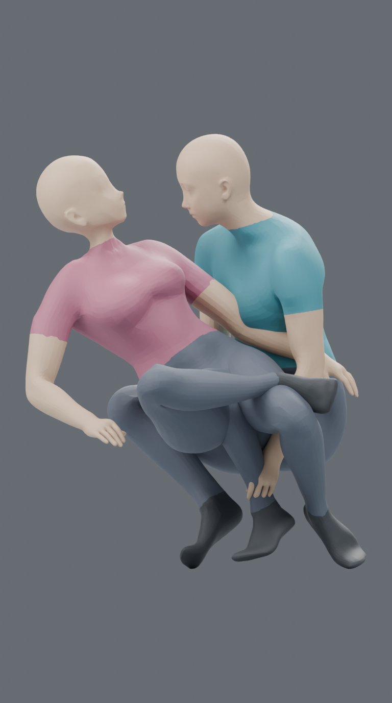 PAIR002 二人の配置 2
