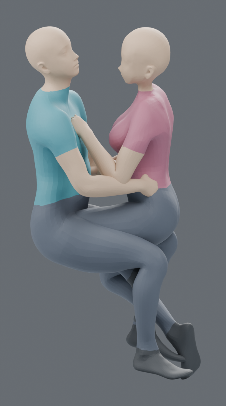 PAIR003 二人の配置 3