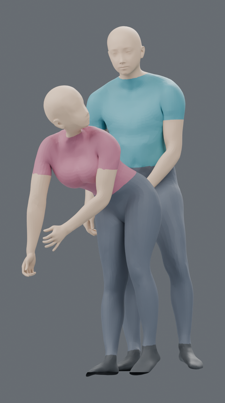 PAIR004 二人の配置 4